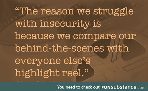 Why we struggle with insecurity