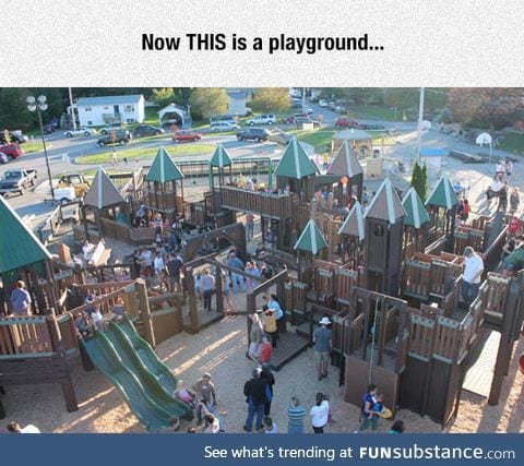 A playground like no other