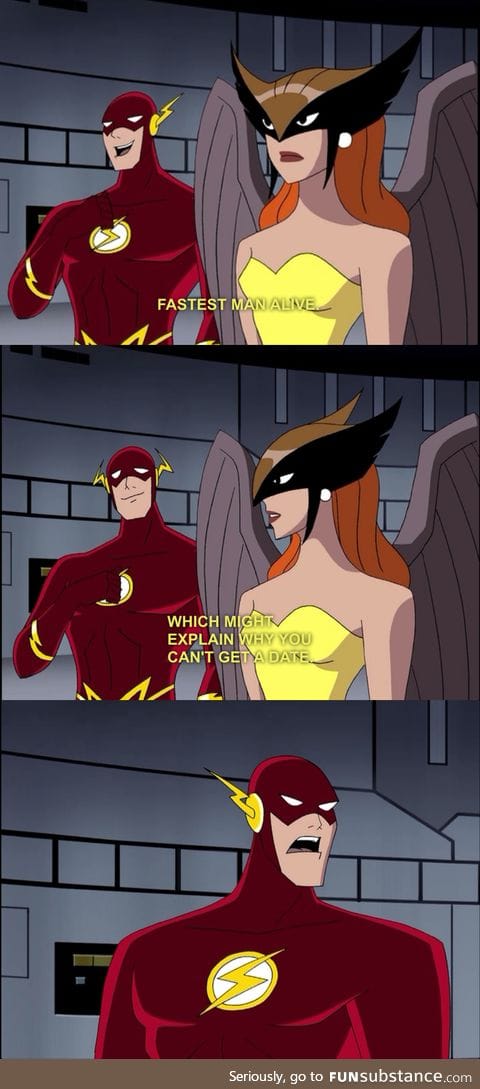 Hawkgirl burn