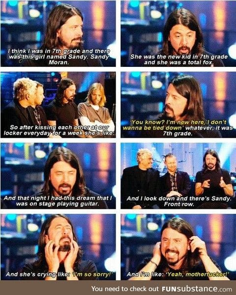 Dave Grohl being savage