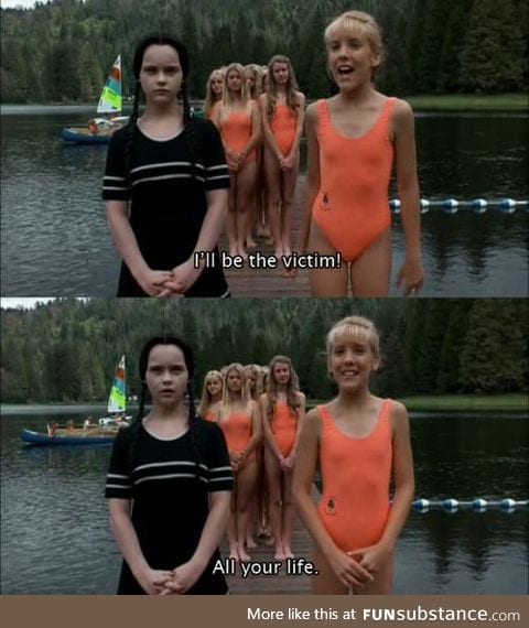 Wednesday Addams, ladies and gentlemen