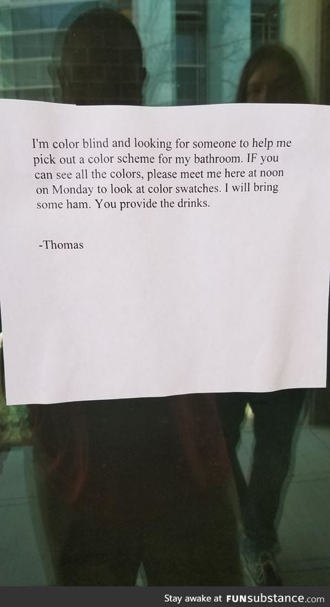 That's a cool way to make new friends