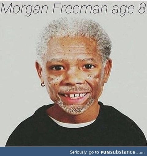 He was born an old man