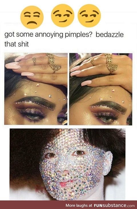How to cover your pimples