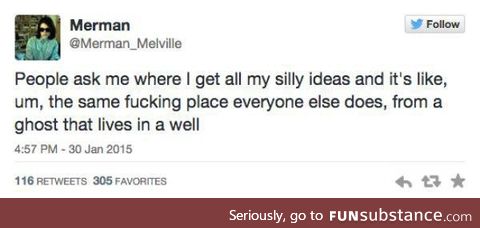 Where do y'all get your ideas?