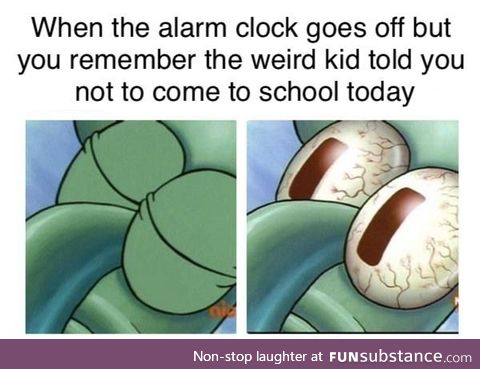 Wake me up!