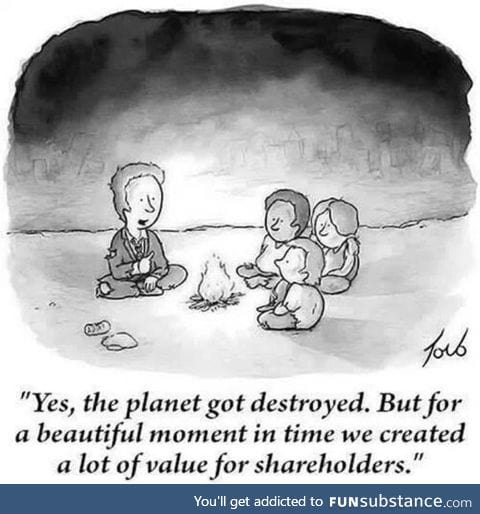 The world in the not too distant future
