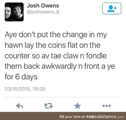 I love Scottish twitter