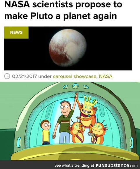 Make Pluto great again!!