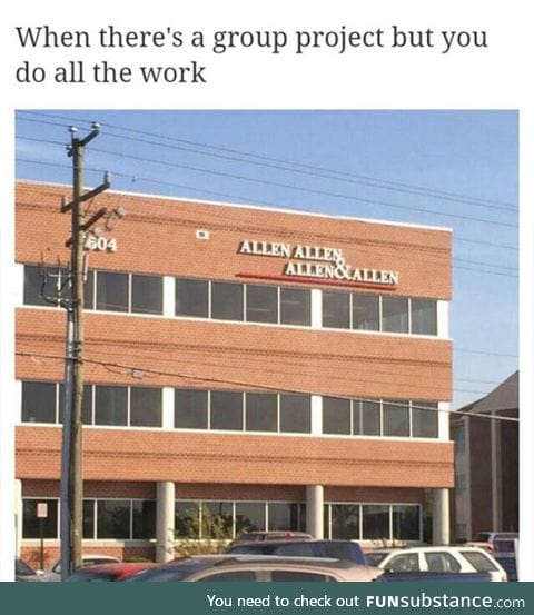 Typical group projects