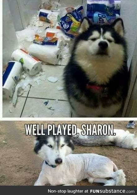 The f*ck you gonna do about it Sharon?