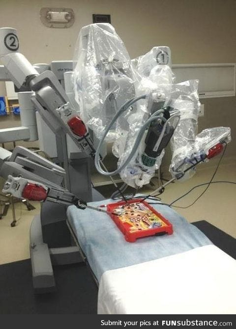 The proper test for robotic surgery equipment