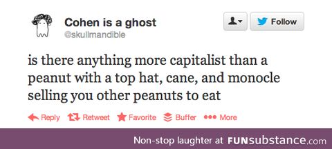 Lookin' at you, Planters