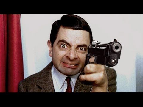 Mr. Bean as a psycho maniac
