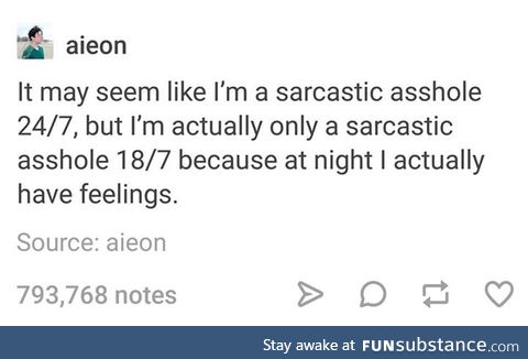 Sums me up