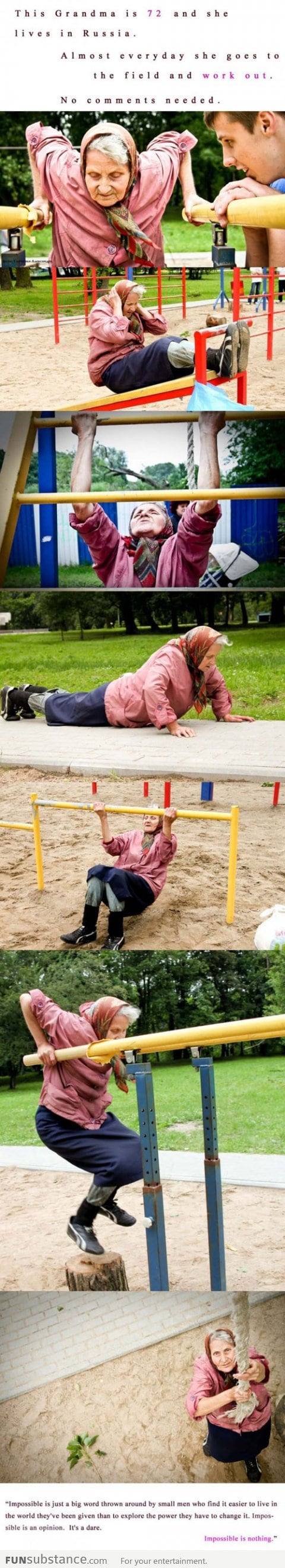 Impossible is nothing...
