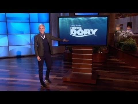 Ellen Announces "Finding Dory"
