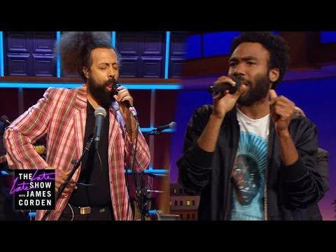 Donald Glover gave an amazing response when Reggie Watts asked him to jam