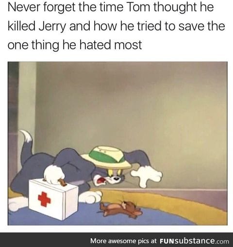 It was a love-hate relationship