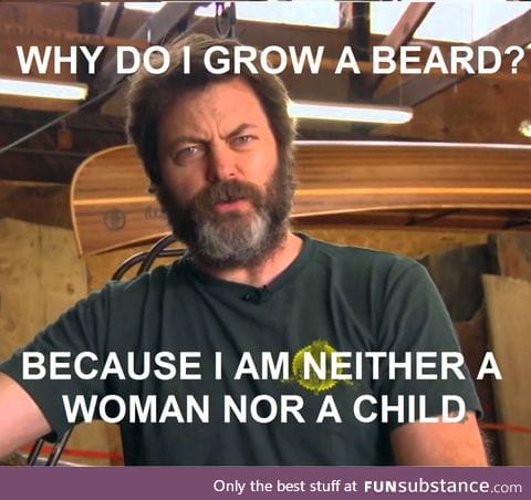 Nick Offerman is really able to drive home the point