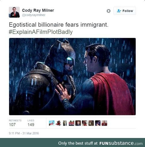 Donald Trump is secretly a superhero