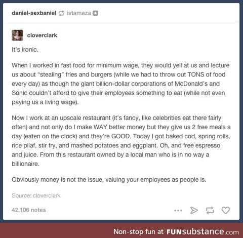 Money is not always better
