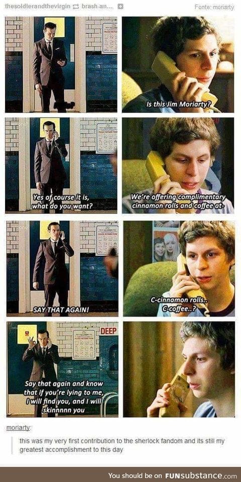 Oh hail cinnamonroll that makes me go sinnalomroll