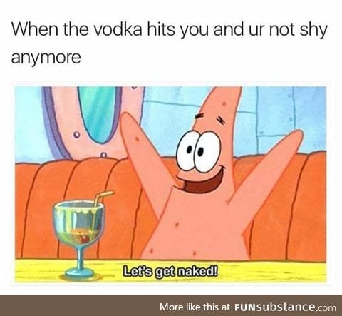 Or when you're like me means naturally weird and scare the hell outta everyone 24/7