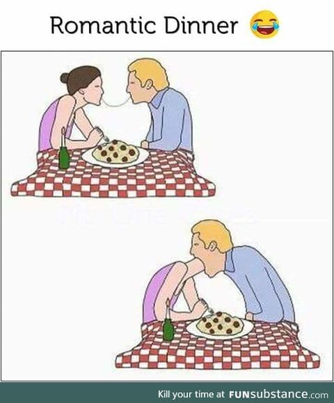 That's some intense eating out