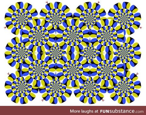 This is NOT a GIF. Shift your focus around the image