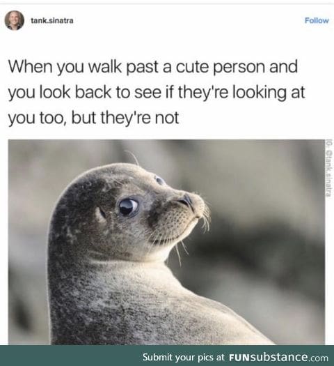 That's always depressing
