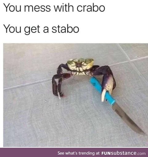 *stab stab*