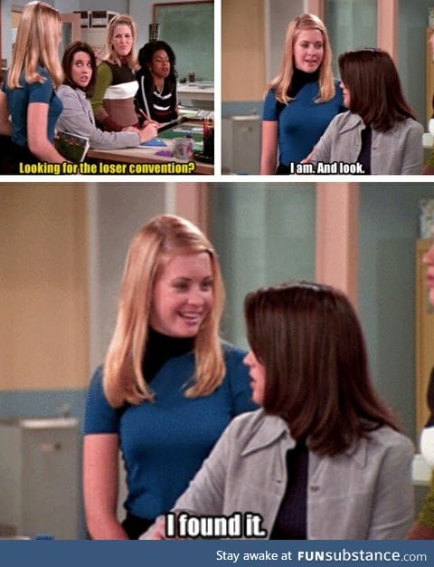 Nice comeback, Sabrina