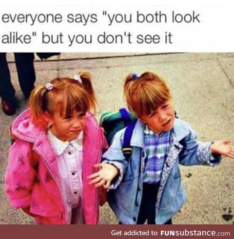 When you have a sibling