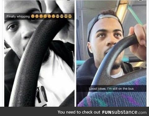 Finally whipping