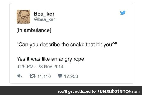"Emphasis on angry"