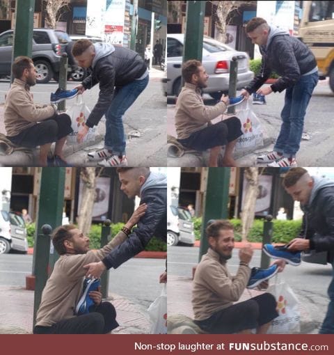 The world is full of good people. If you can't find one, be one