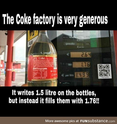 Thank you coke