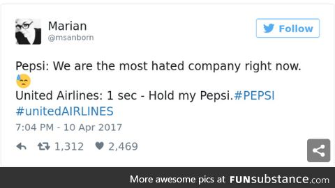 you're cool now Pepsi