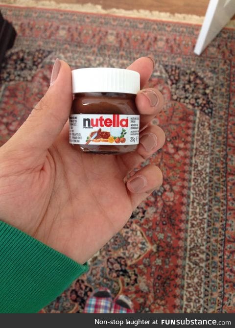 Have you ever seen a baby Nutella
