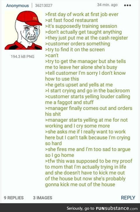 Robot gets a job