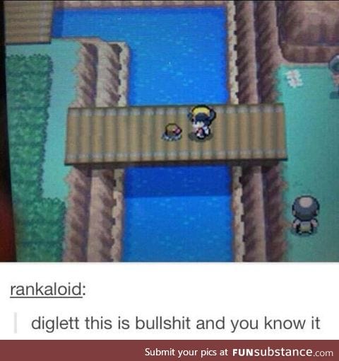 God f*cking dammit diglett