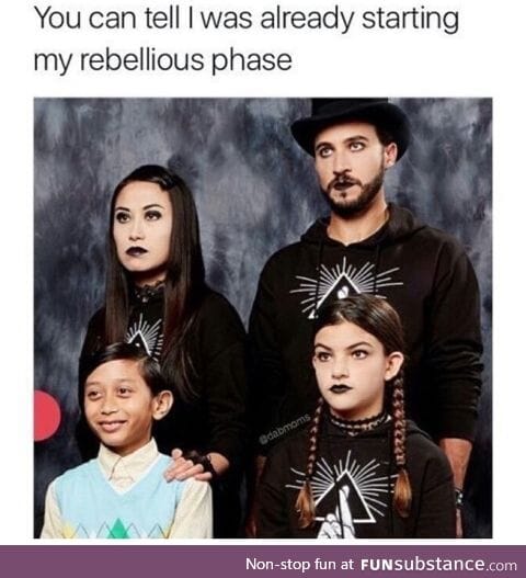 So rebellious
