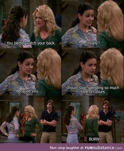 Jackie is my favourite that 70s show character, who is yours and why?
