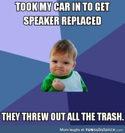 They thought I was a hoarder, I was just lazy