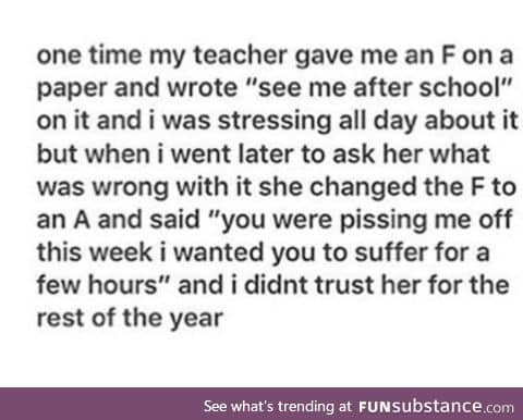 Me as a teacher.