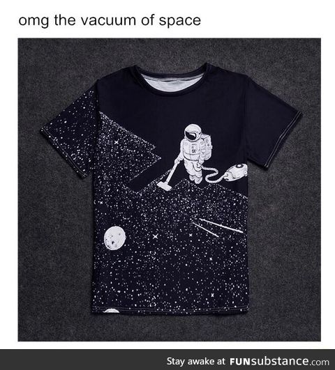 Vacuum of space