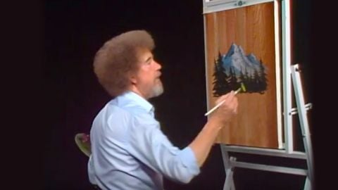 Here,have some more Bob Ross and learn how to paint a happy lil' fisherman's trail ^-^