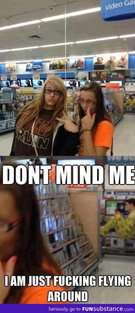 Just your regular, flying dude