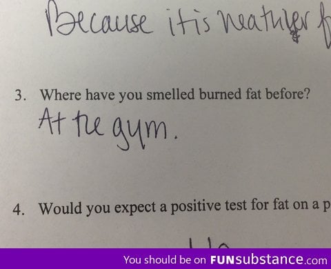 My chem lab professor accepted my answer